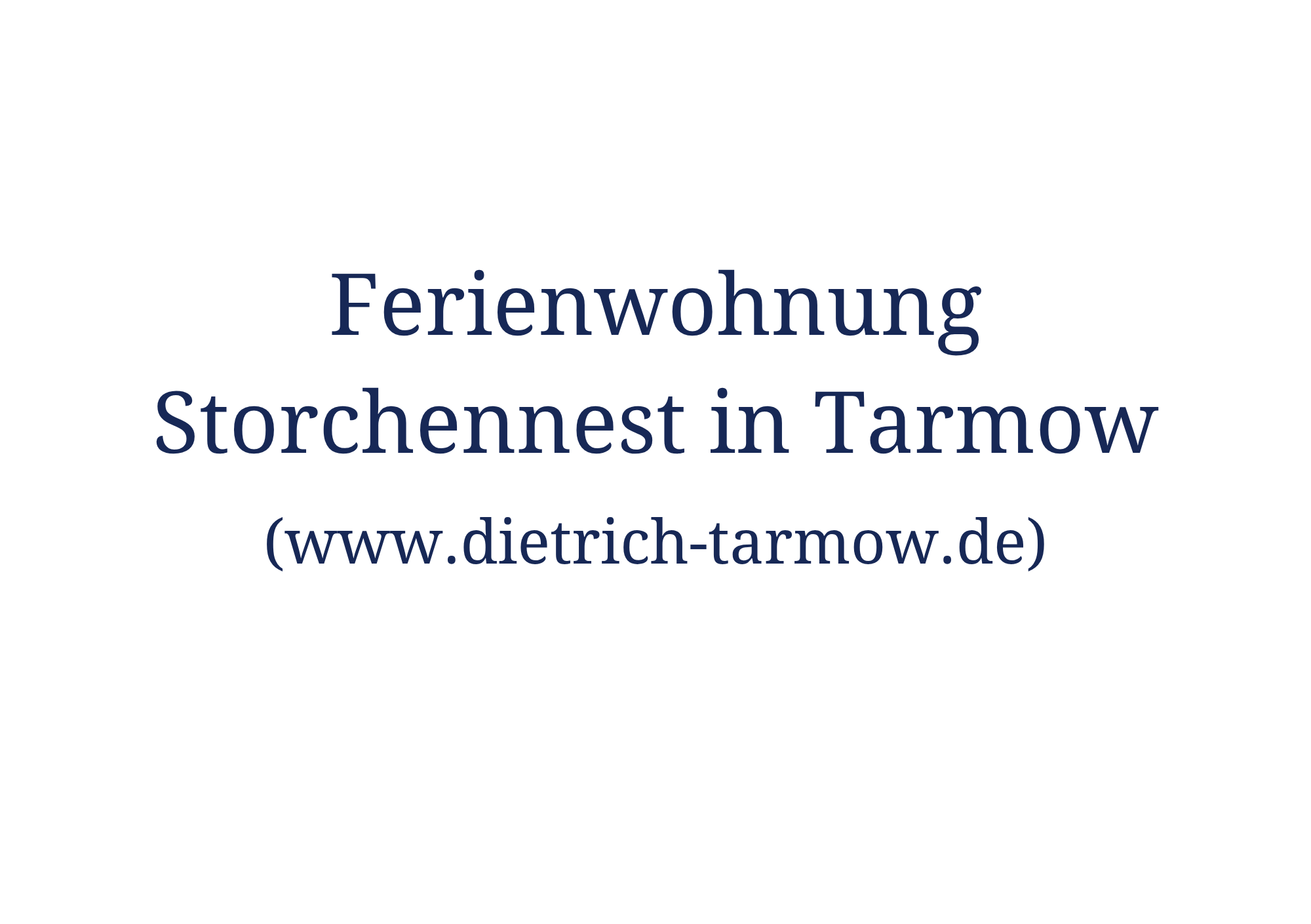 ferienwohnung
